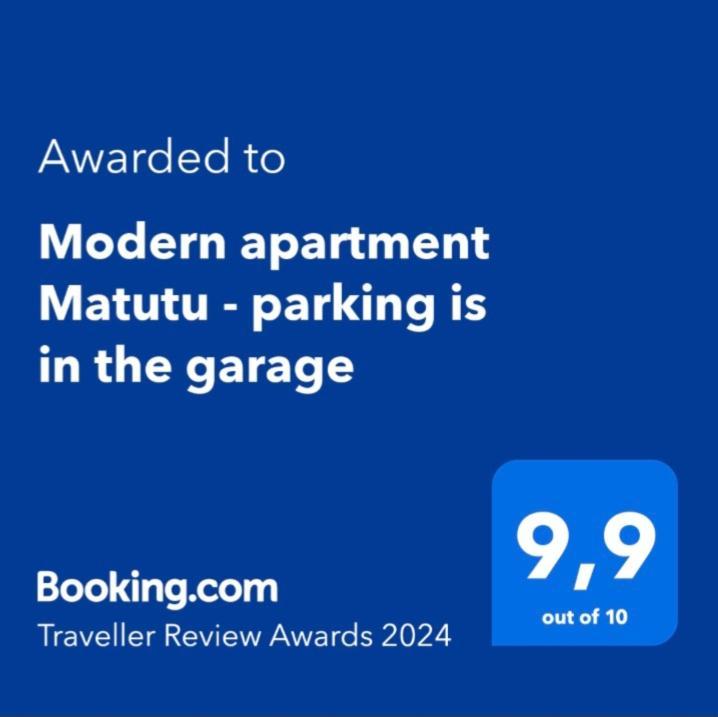 "Modern Apartment Matutu" - Parking Is In The Garage ماكارسكا المظهر الخارجي الصورة